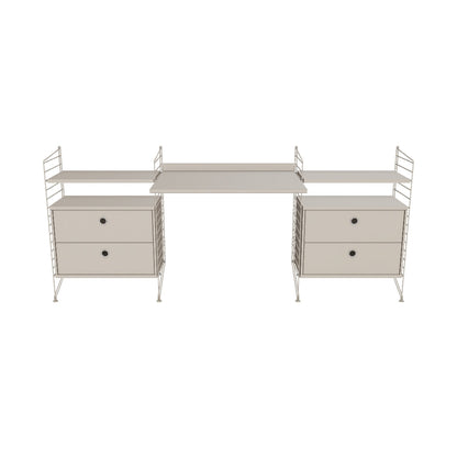Espace de travail Workspace C - 3D - Beige-Beige