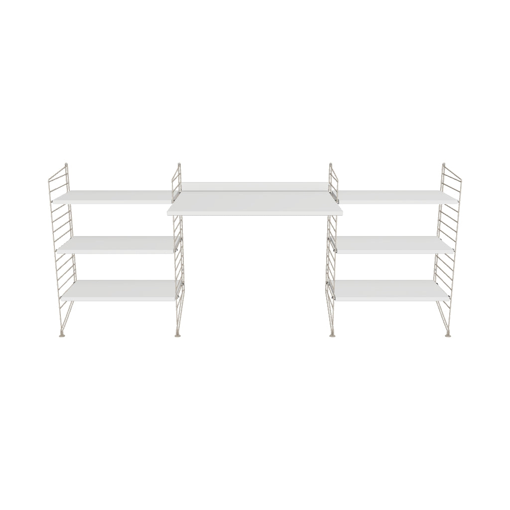Espace de travail Workspace D - 3D - Blanc-Beige