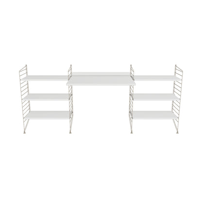 Espace de travail Workspace D - 3D - Blanc-Beige