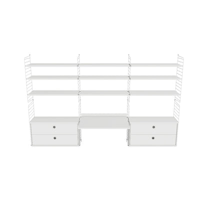 Espace de travail Workspace F - 3D - Blanc-Blanc
