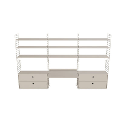 Espace de travail Workspace F - 3D - Beige-Beige