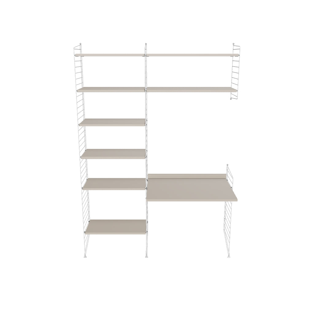 Espace de travail Workspace G - 3D - Beige-Blanc