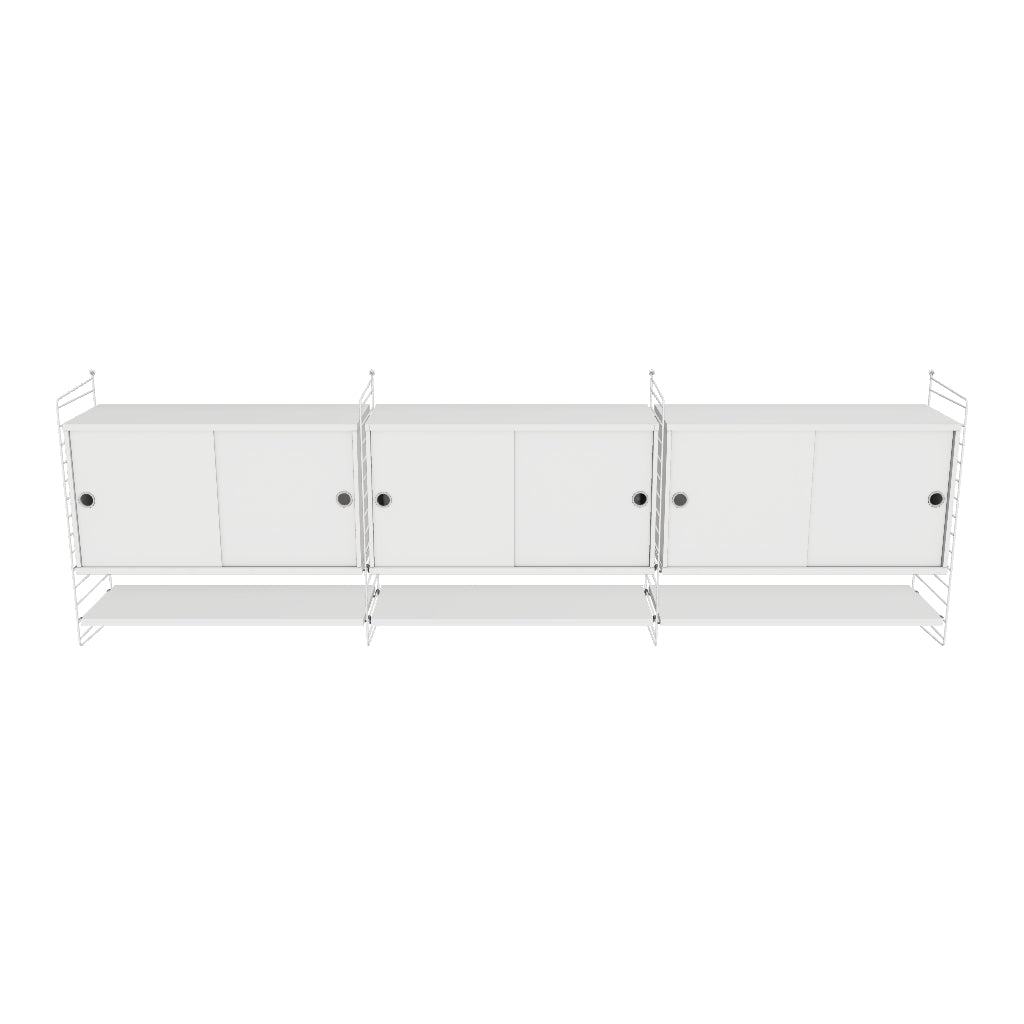 Ensemble de salon E - 3D - Blanc