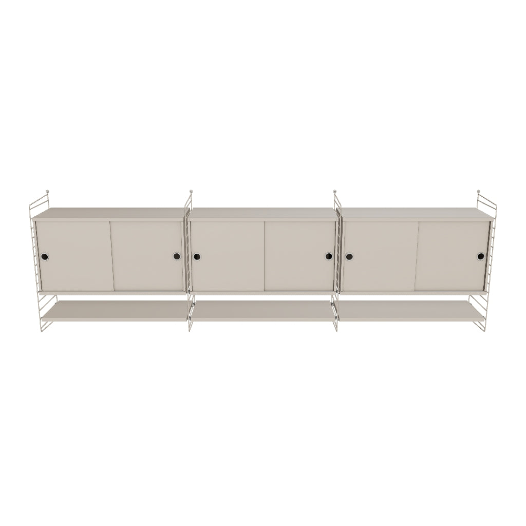Ensemble de salon E - 3D - Beige
