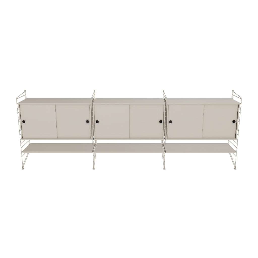 Ensemble de salon F - 3D - Beige
