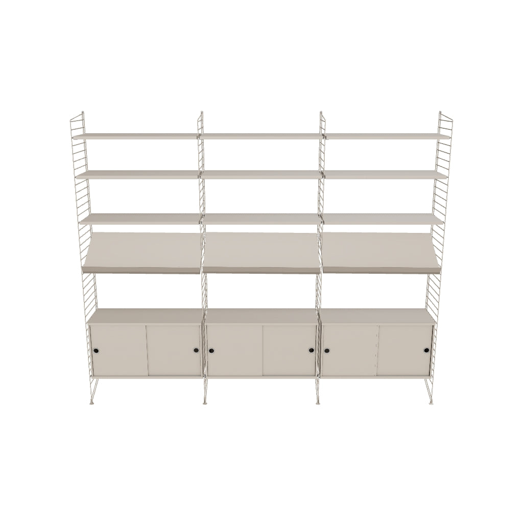 Ensemble de salon G - 3D - Beige