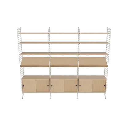 Ensemble de salon G - 3D - Beige - Chêne
