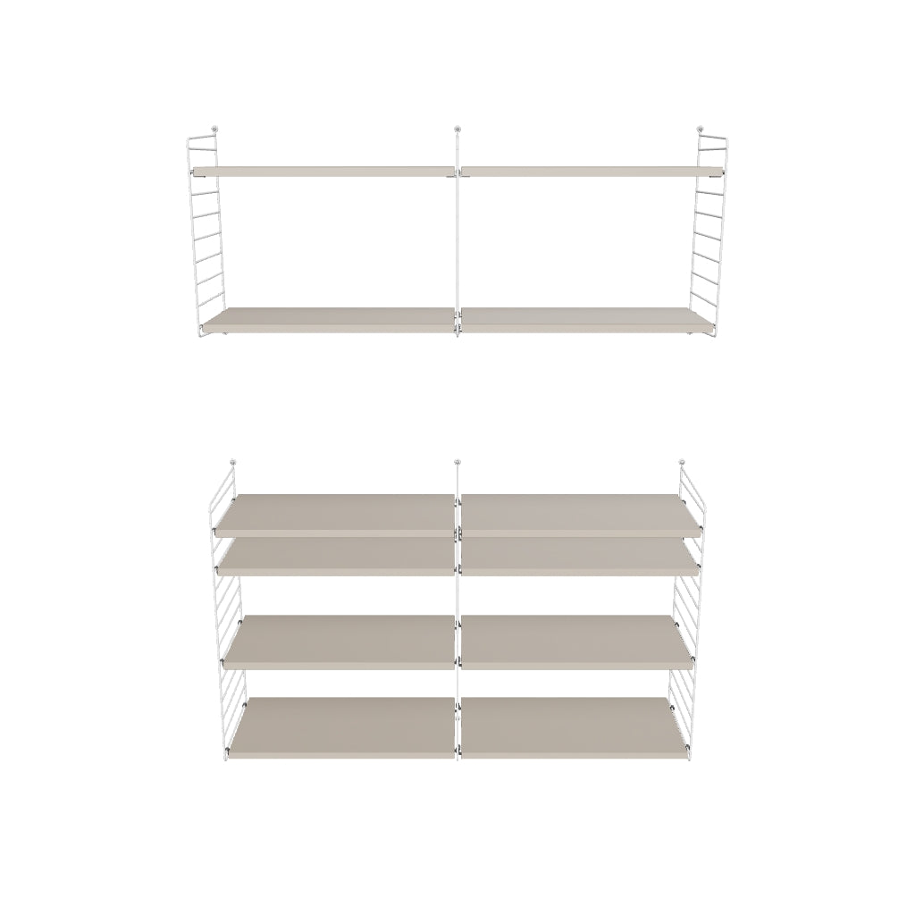 Ensemble de salon N - 3D - Blanc - Beige