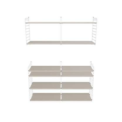 Ensemble de salon N - 3D - Blanc - Beige