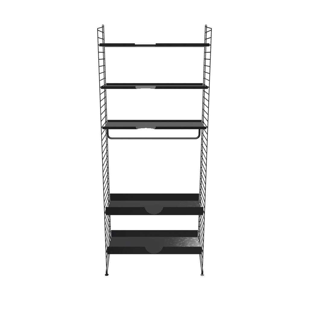 Ensemble de Cuisine G - 3D - Noir