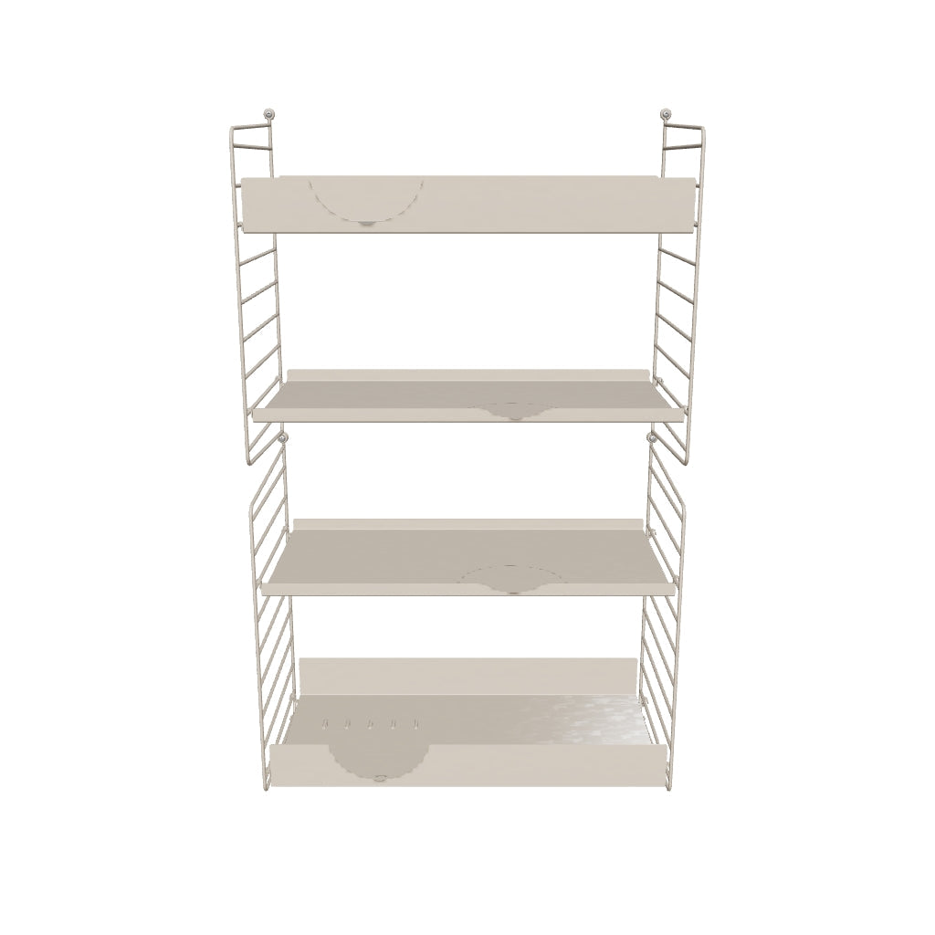 Ensemble de Cuisine H - 3D - Beige