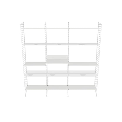 Ensemble de Cuisine L - 3D - Blanc | Blanc - Beige