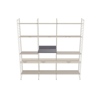 Ensemble de Cuisine L - 3D - Beige