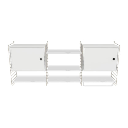 Ensemble de Cuisine M - 3D - Blanc - Beige