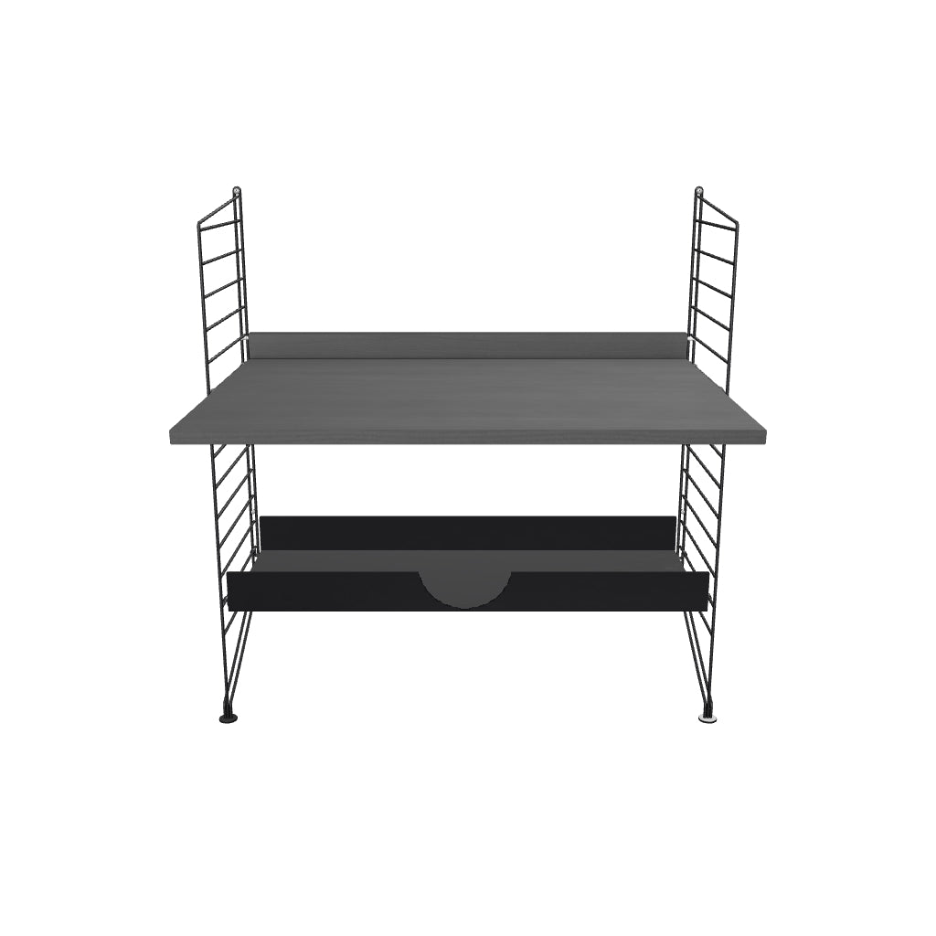 Ensemble Chambre d’enfant A - 3D - Noir - Frêne teinté Noir
