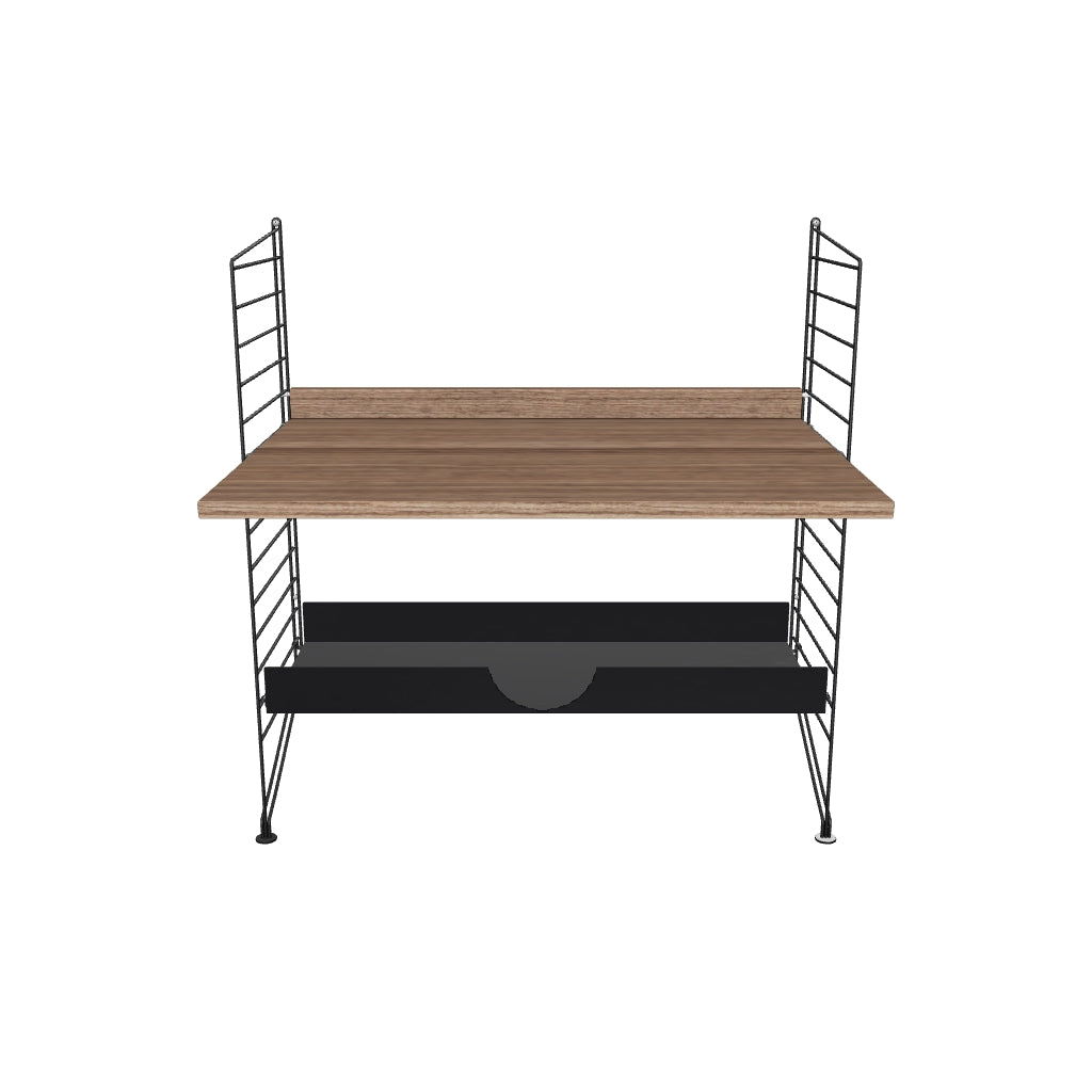 Ensemble Chambre d’enfant A - 3D - Noyer - Noir