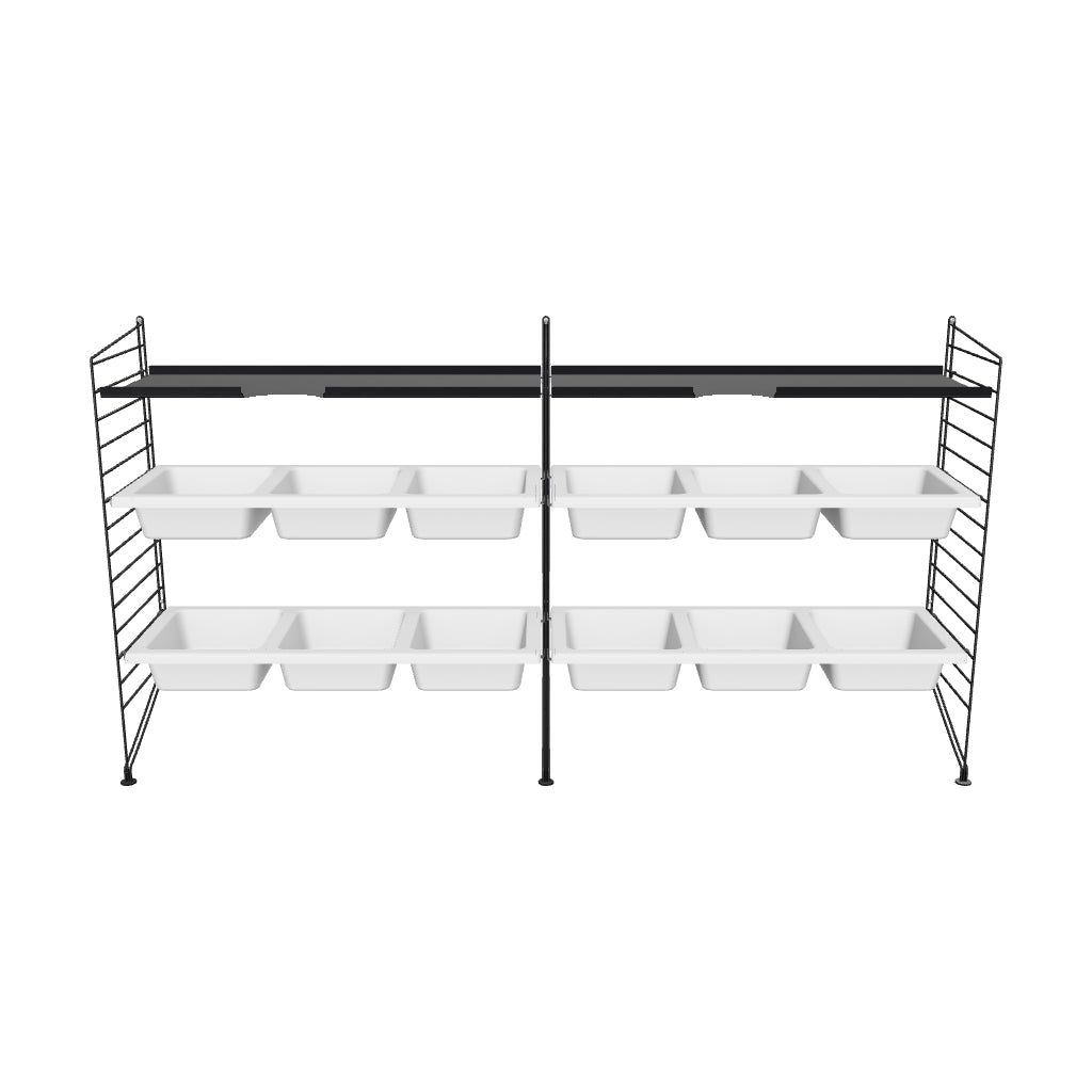 Ensemble Chambre d’enfant F - 3D - Noir