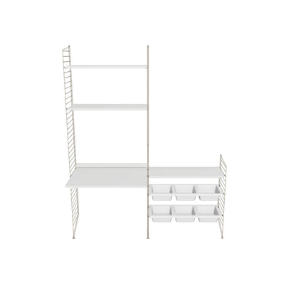 Ensemble Chambre d’enfant E - 3D - Beige - Blanc