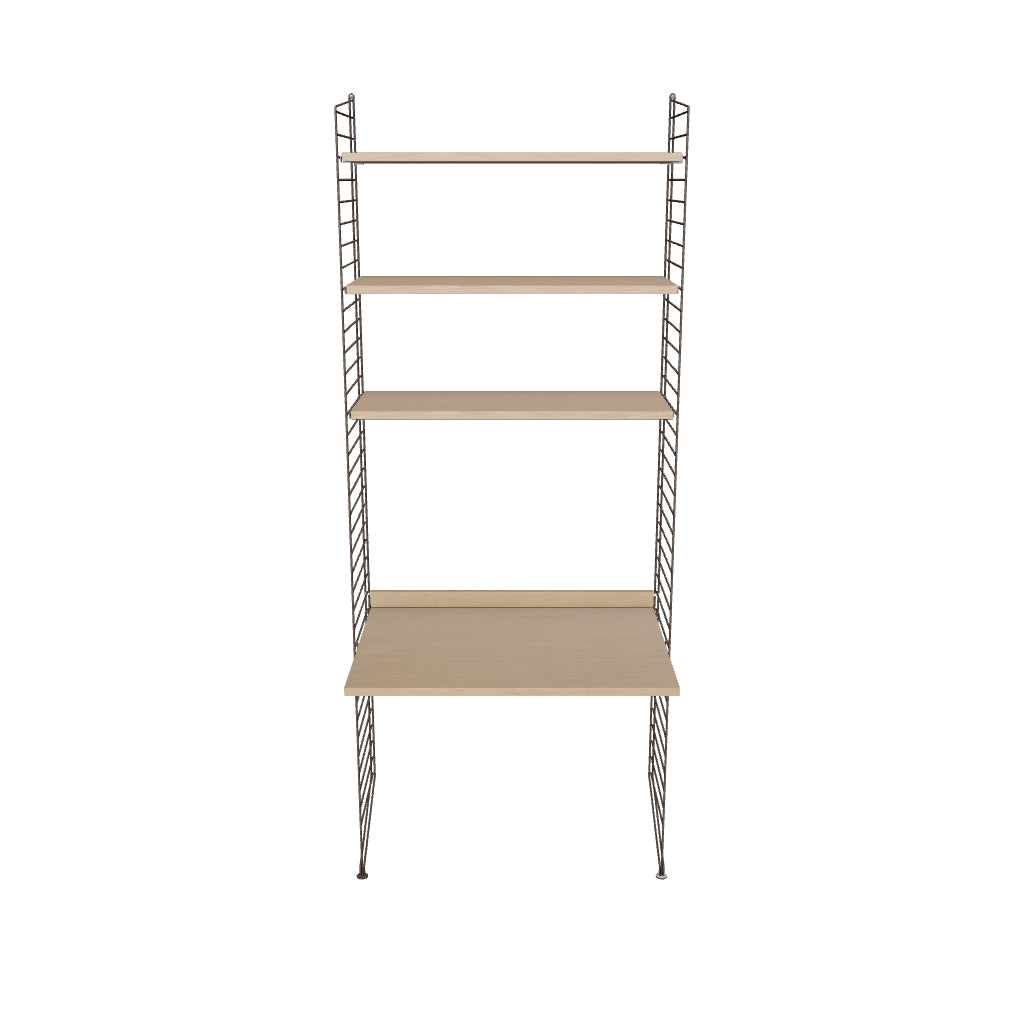 Ensemble Chambre d’enfant C - 3D - Marron - Chêne