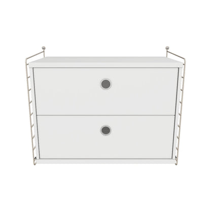 Ensemble Chambre A - 3D - Beige - Blanc