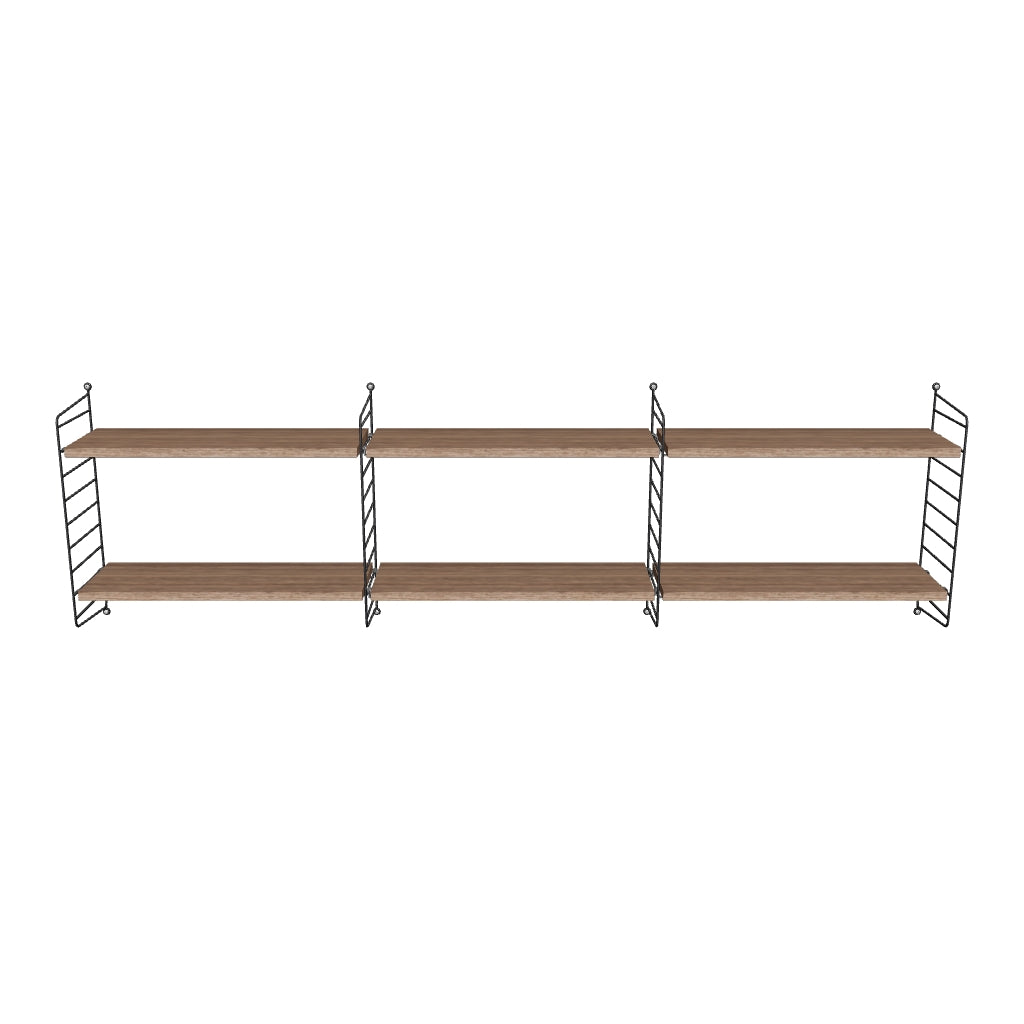 Ensemble de Chambre E - 3D - Noir - Noyer