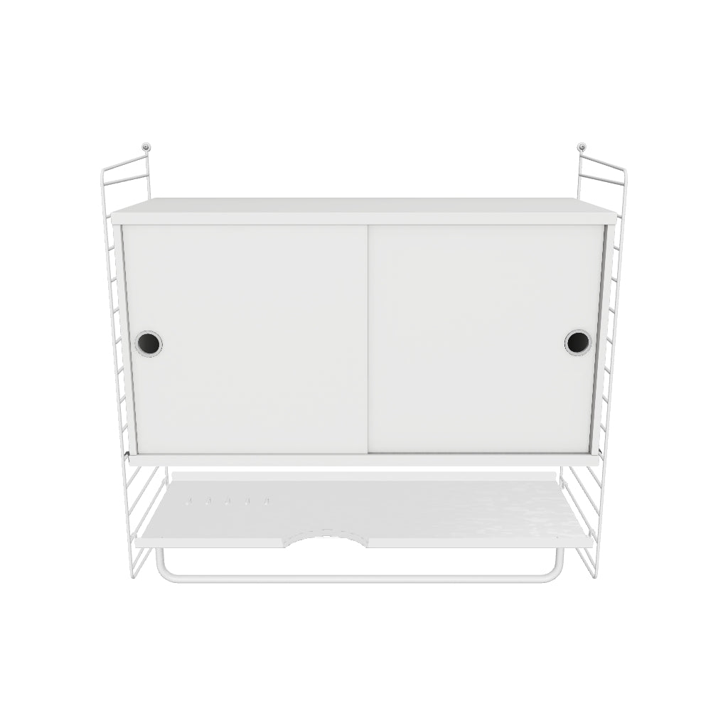 Ensemble de Chambre F - 3D - Blanc