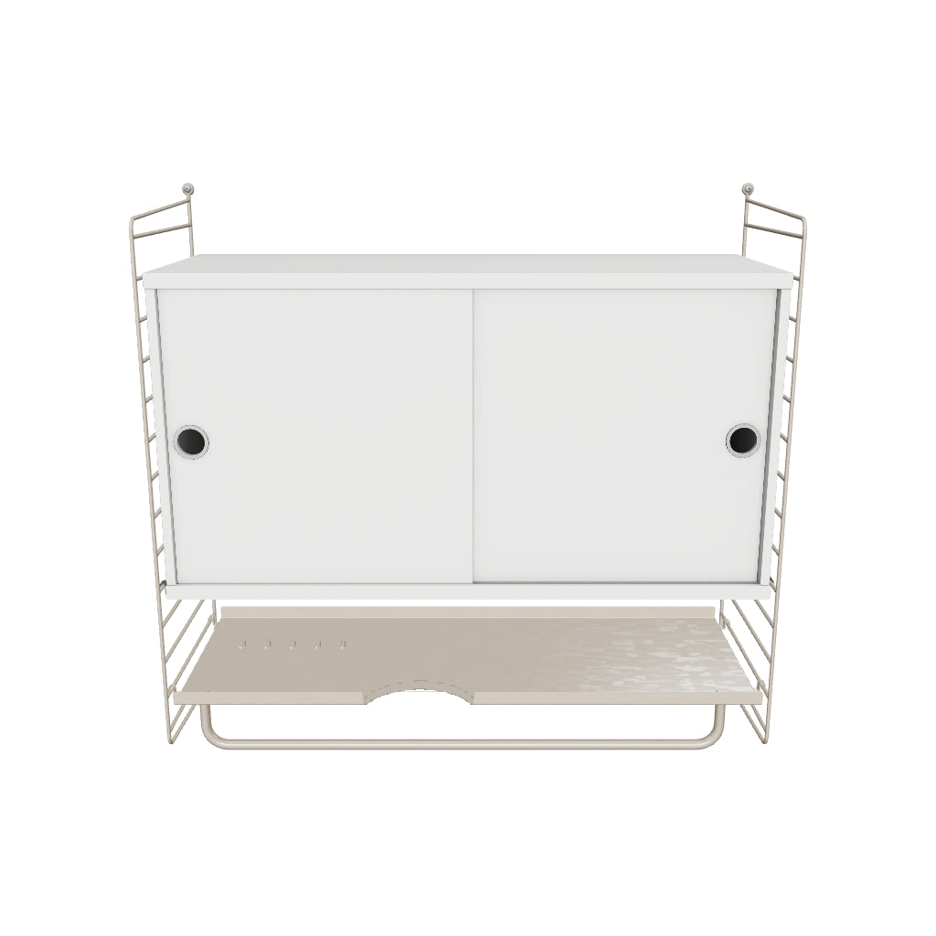 Ensemble de Chambre F - 3D - Beige - Blanc