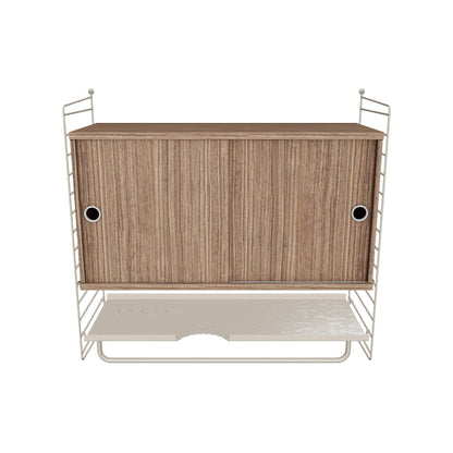 Ensemble de Chambre F - 3D - Beige - Noyer