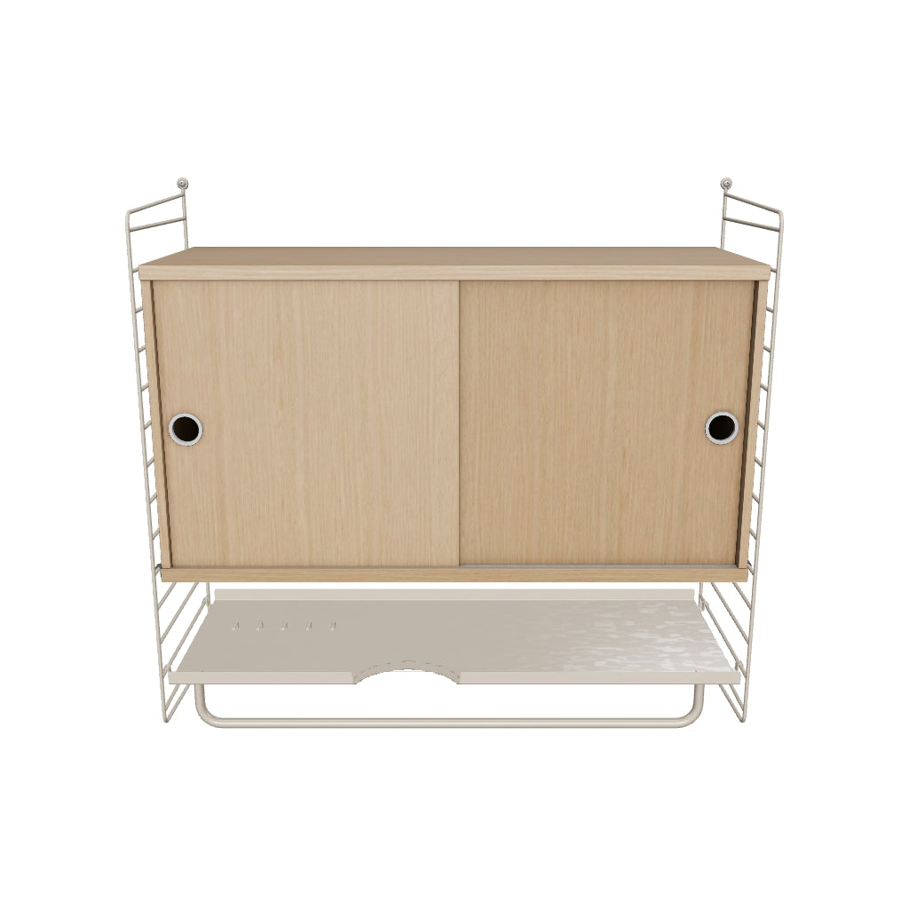 Ensemble de Chambre F - 3D - Beige - Chêne