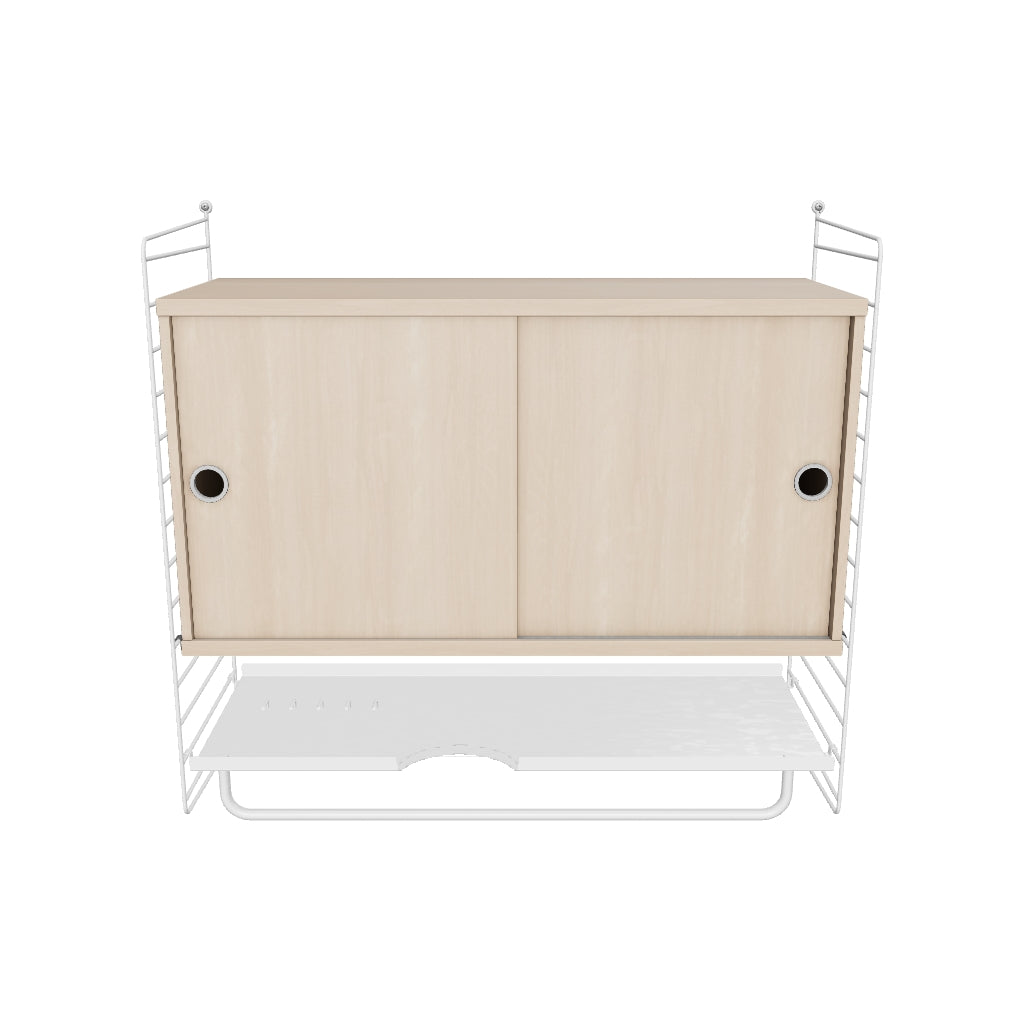 Ensemble de Chambre F - 3D - Blanc - Frêne