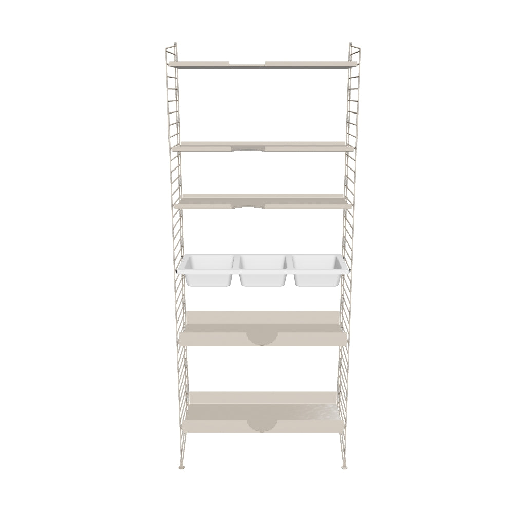 Ensemble Salle de bain L - 3D - Beige