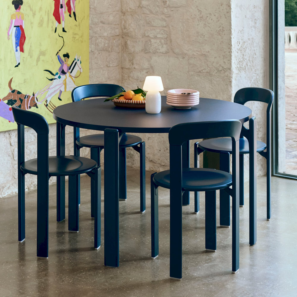 Chaise Rey assise rembourrée par Bruno Rey - Hay-vue d&