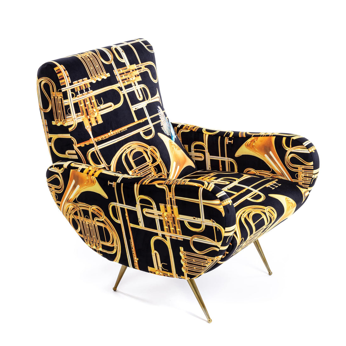 Fauteuil Trumpets de ToiletPaper - Seletti-vue 2-The Woods Gallery