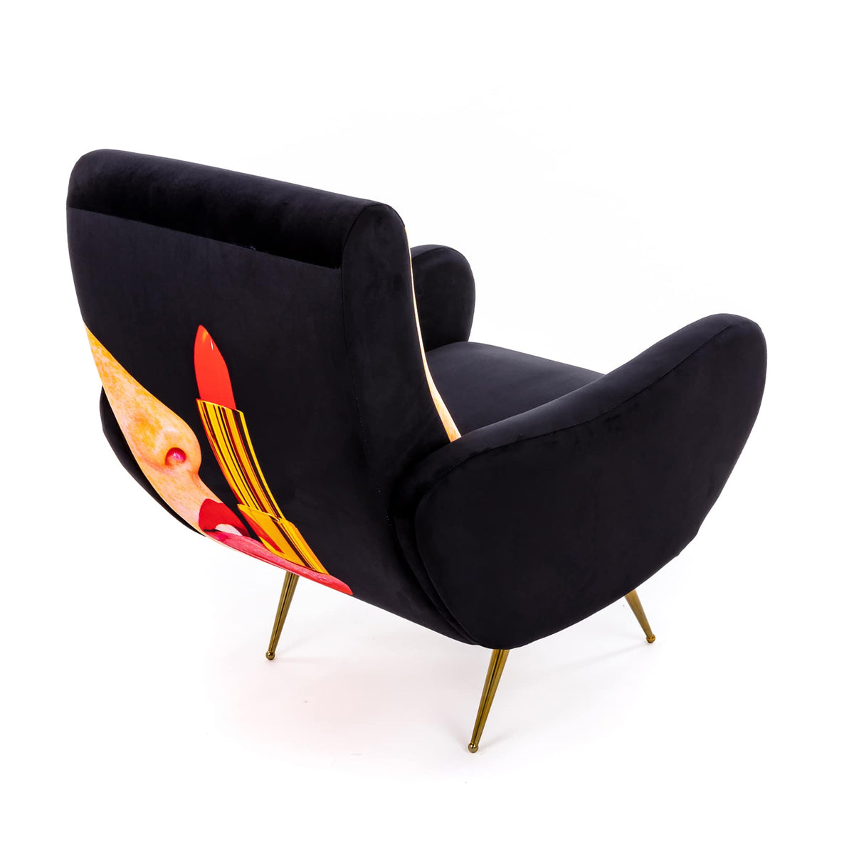 Fauteuil Tongue de ToiletPaper - Seletti-vue 2-The Woods Gallery