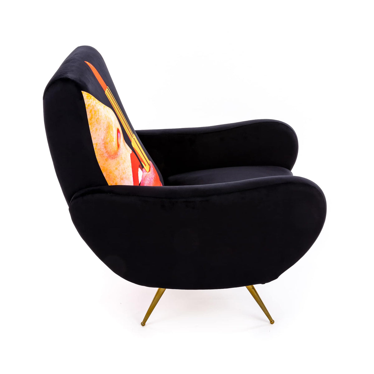 Fauteuil Tongue de ToiletPaper - Seletti-vue 3-The Woods Gallery