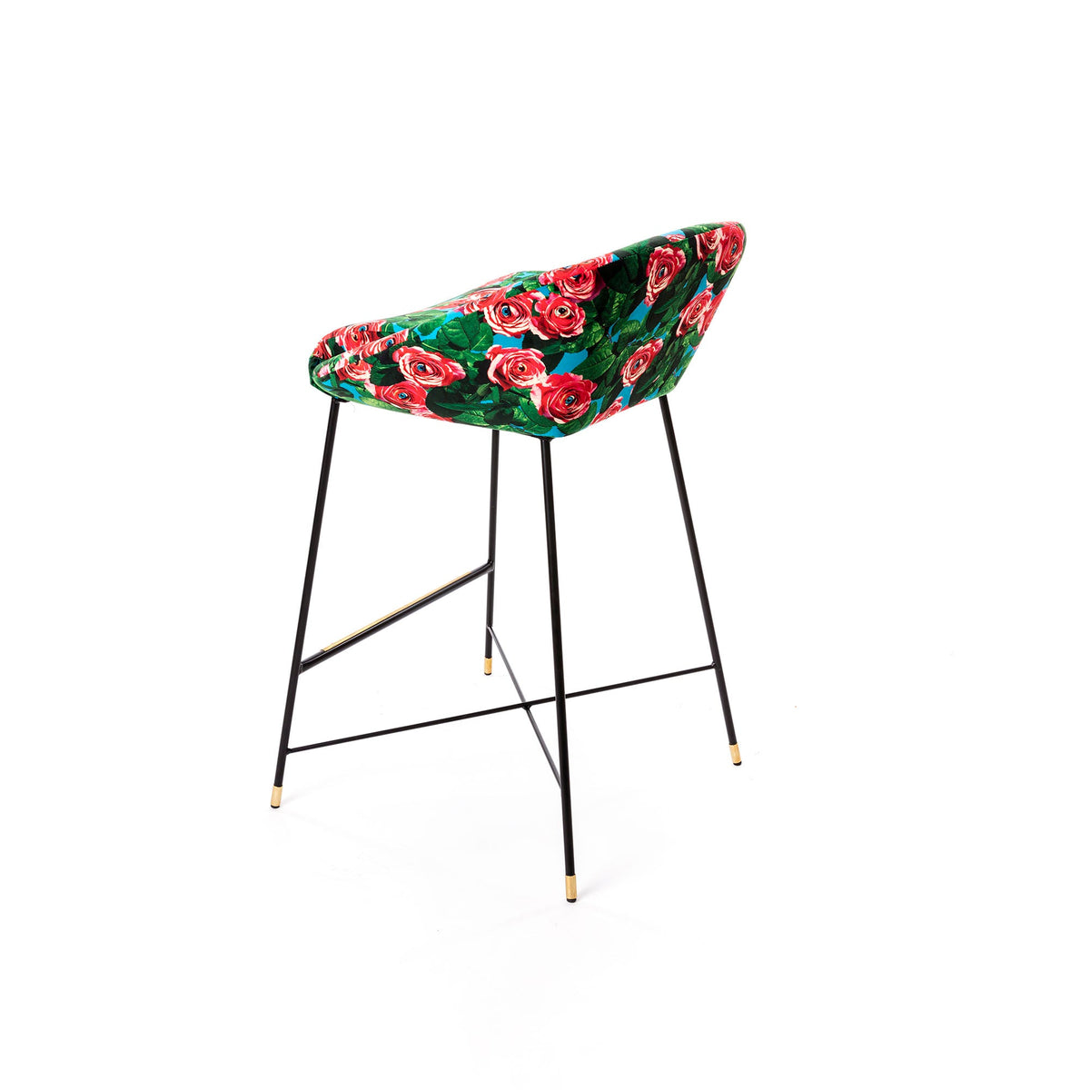 Tabouret haut Roses de ToiletPaper - Seletti-vue 4-The Woods Gallery