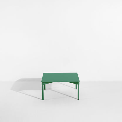 Table basse carrée Fromme de Tom Chung - Petite Friture-Vert menthe-The Woods Gallery