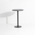 Table haute ronde Week-End de Studio Brichet-Ziegler - Petite Friture-Noir-The Woods Gallery