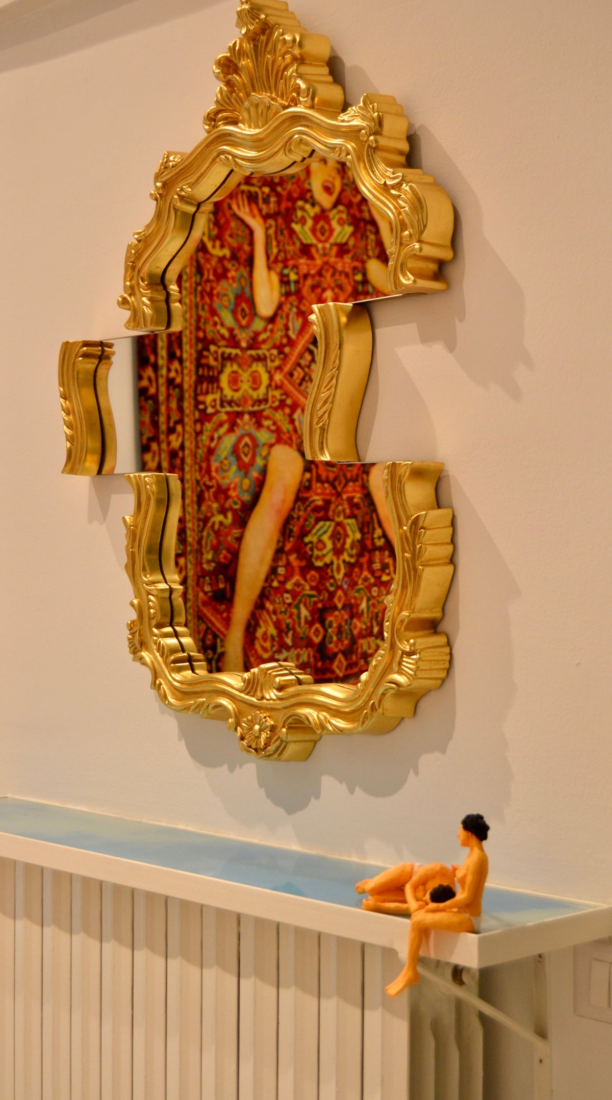 Miroir Tetris de Giampiero Romano - Seletti-vue 4-The Woods Gallery