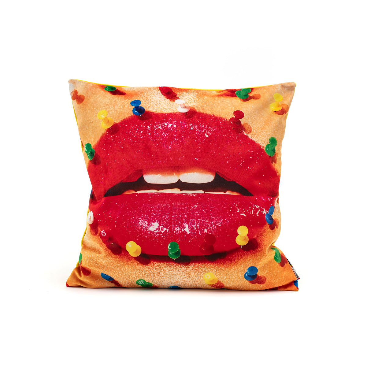 Coussin Mouth With Pins de ToiletPaper - Seletti-vue 1-The Woods Gallery