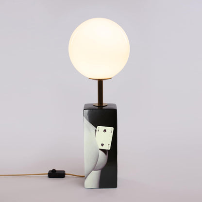 Lampe à poser Two Of Spades de ToiletPaper - Seletti-vue 5-The Woods Gallery