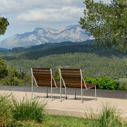 Chaise lounge Traverse d&