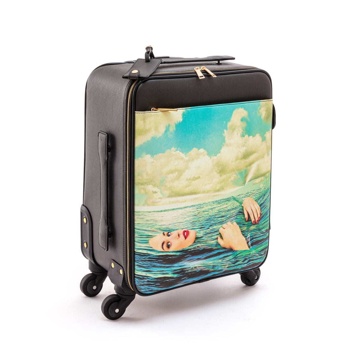 Valise Trolley Sea Girl de ToiletPaper - Seletti-vue 11-The Woods Gallery