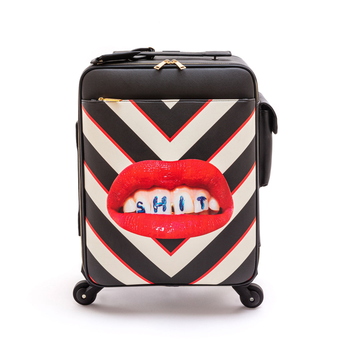 Valise Trolley Regimental Shit de ToiletPaper - Seletti-vue 10-The Woods Gallery