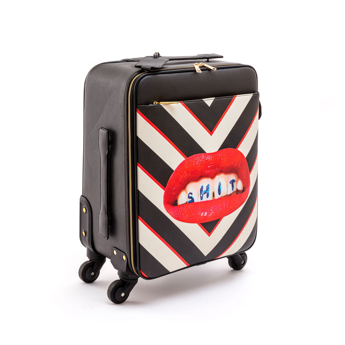 Valise Trolley Regimental Shit de ToiletPaper - Seletti-vue 13-The Woods Gallery