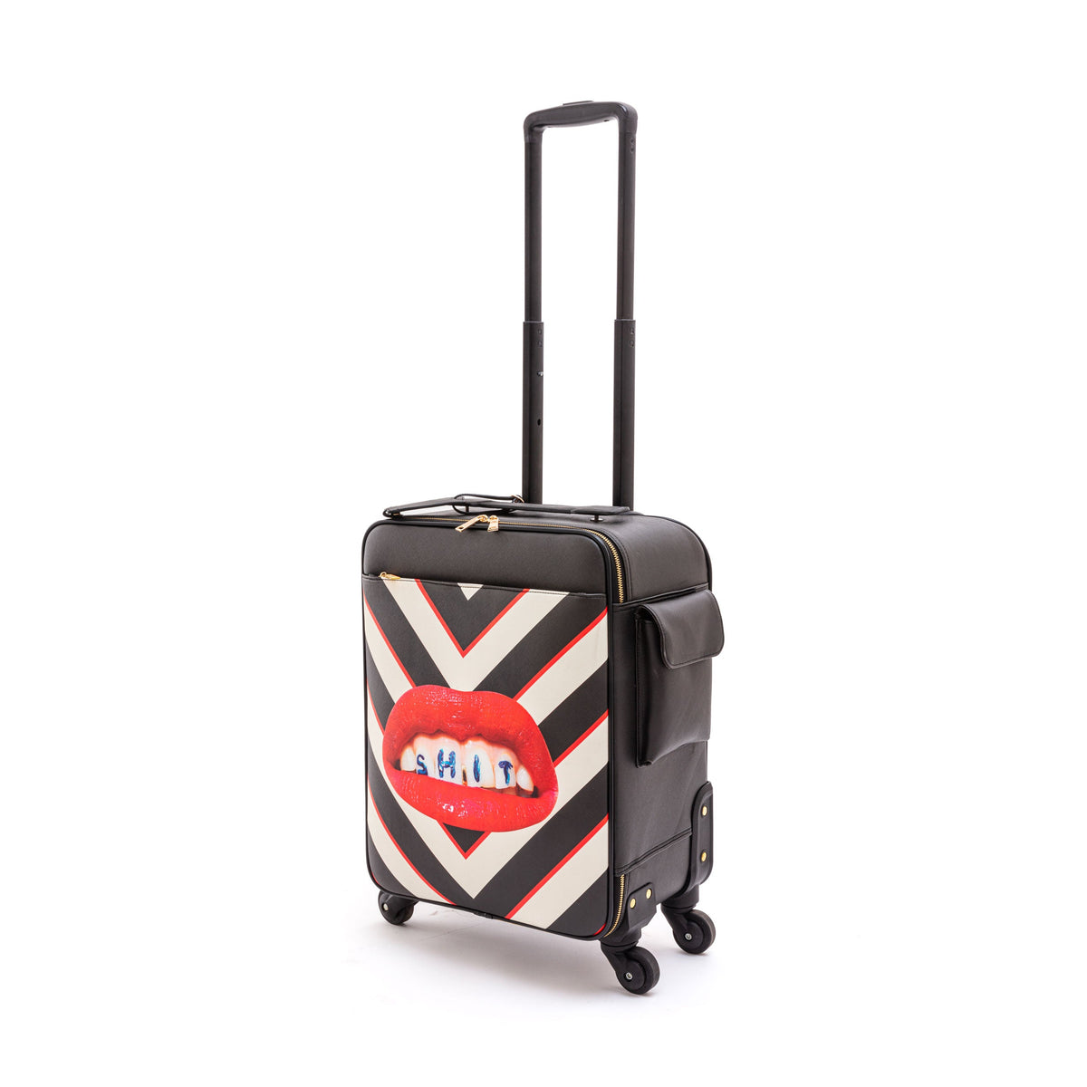 Valise Trolley Regimental Shit de ToiletPaper - Seletti-vue 17-The Woods Gallery
