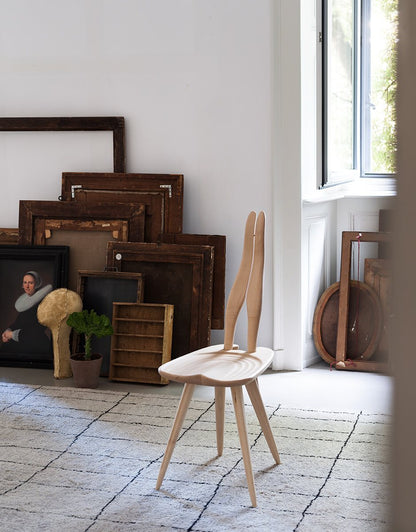 Chaise Fenis CM 2051 de Carlo Mollino - Zanotta, vue 1 - Zanotta