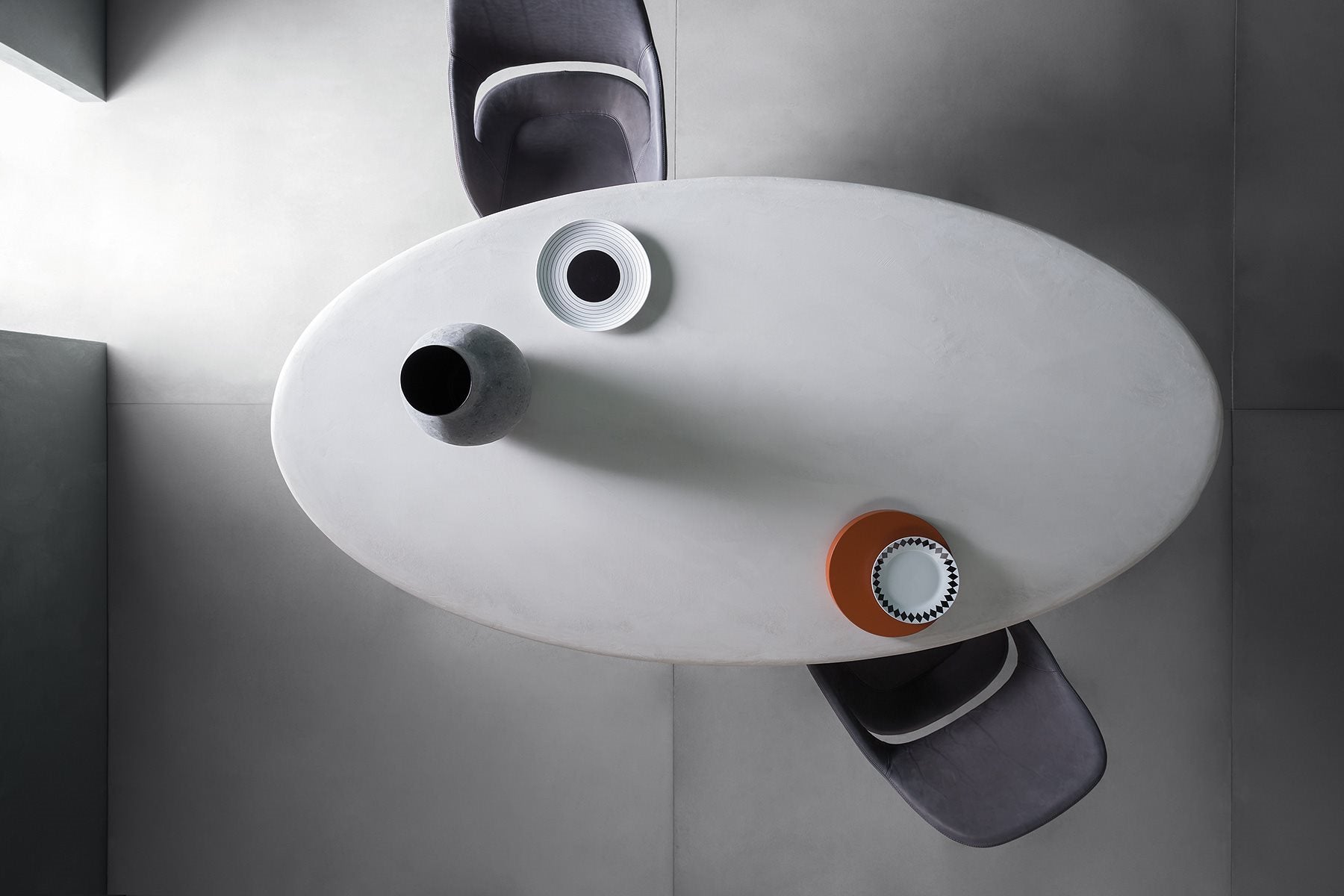 Table Fenice 2574 de Piero Bottoni - Zanotta, vue 1
