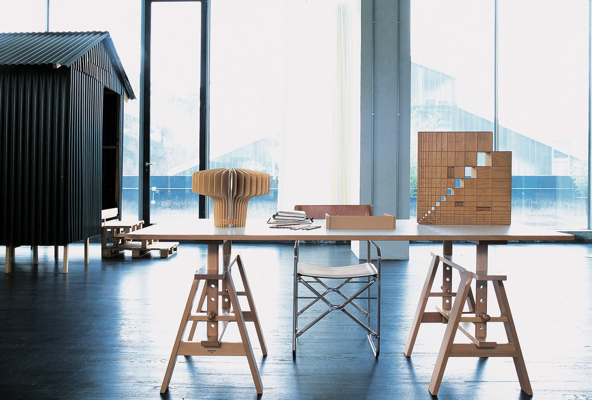 Table de travail Leonardo 2650 de Achille Castiglioni - Zanotta, vue 3