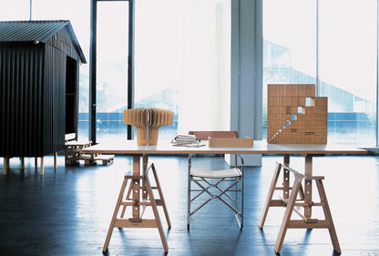 Table de travail Leonardo 2650 de Achille Castiglioni - Zanotta, vue 3